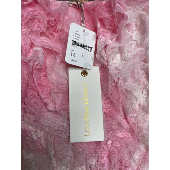 LoveShackFancy Calandre Strapless Mini Dress - Picture 10 of 10